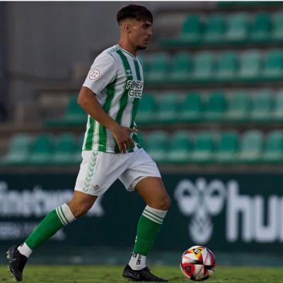 Álex Vergaz, con el Betis (Foto: RBB)