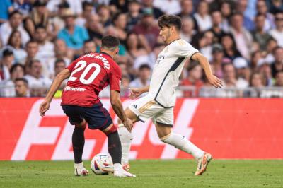 Brahim Díaz, en el Real Madrid-Osasuna (Foto: Cordon Press).