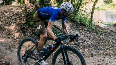 Alejandro Valverde preparando el Mundial de Gravel (@alejandvalverde)