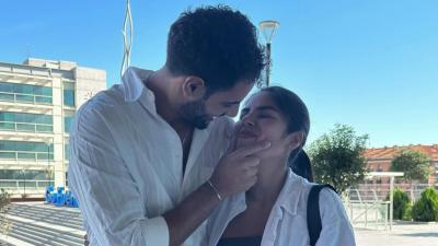 Isa Pantoja y Asraf Beno tras darse el 'si quiero' (@asraf_beno)