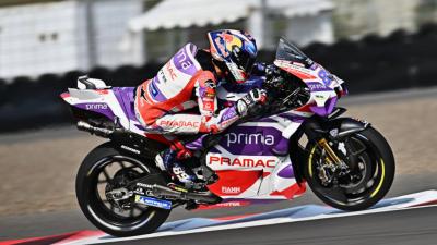 Jorge Martín, en el GP de Indonesia (Foto: Cordon Press).