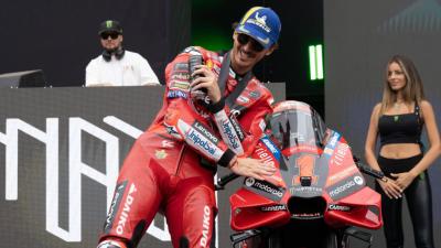 Pecco Bagnaia, en el GP de Australia (Foto: Cordon Press).