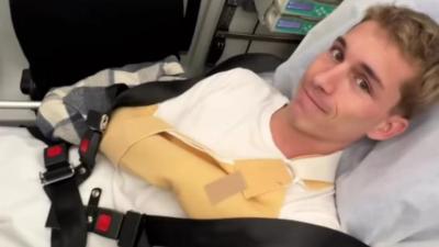 Raoul Vázquez, concursnate de 'OT 2017' ingresado de urgencia tras un accidente de tráfico (@raoulvazquez)