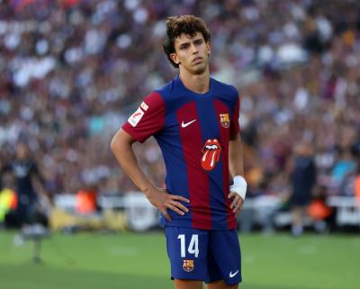 Joao Félix, en un partido del Barcelona (Foto: Cordon Press).