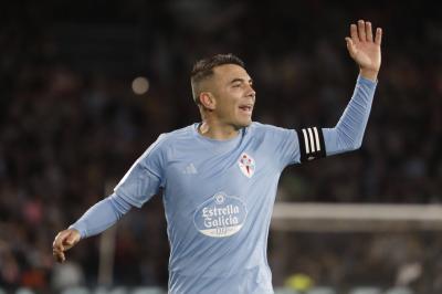 Iago Aspas, durante el Celta - Sevilla (Foto: LaLiga).