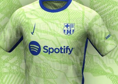 Camiseta de barcelona verde top