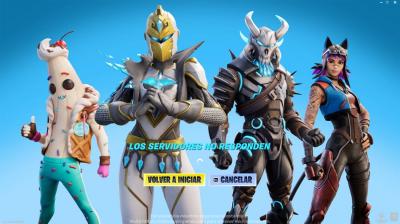 El último mantenimiento de servidores en Fortnite OG