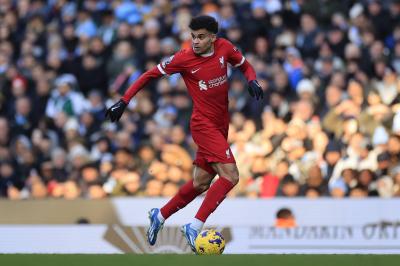 Luis Díaz, en un partido con el Liverpool (Foto: Cordon Press).
