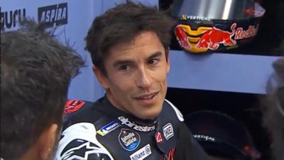 Marc Márquez, en su debut con Gresini (Foto: MotoGP).