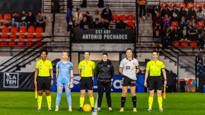 Estrépito en el Puchades con el VCF Femenino: del 3-1 al 3-4