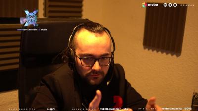 Xokas explota contra Pokémon durante la Pokémon Twitch Cup 2023.