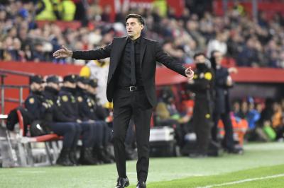 Diego Alonso, en el Sevilla-Getafe (Foto: Kiko Hurtado).