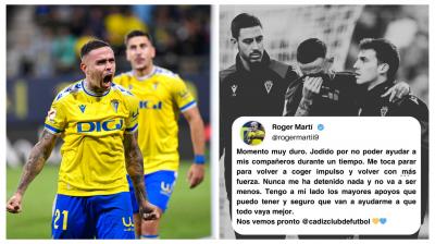 Roger ha reaccionado a su lesión.