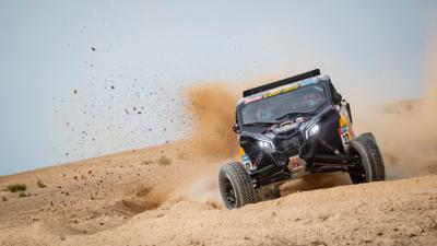 Cristina Gutiérrez, en el Dakar 2023 (Foto: Cordon Press).