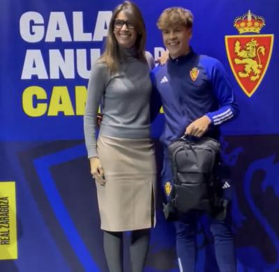 Jano Monserrate junto a la consejera Cristina Llop. (Foto: @RZcantera)