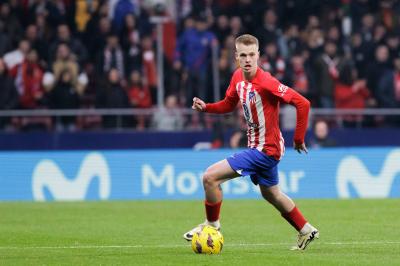 Arthur Vermeeren, en su debut con el Atlético de Madrid (Foto: Cordon Press).