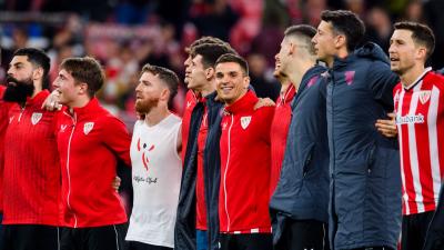 Una victoria de los leones celebrada en San Mamés (Foto: Athletic Club).