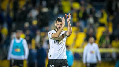 José Gayà, ante la UD Las Palmas (Foto: Valencia CF).
