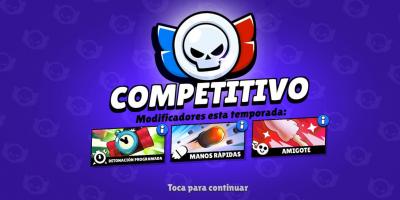 El Modo Competitivo de Brawl Stars