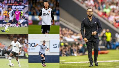 Jugadores de Getafe con pasado en el valencia CF