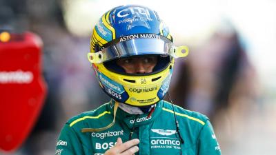 Fernando Alonso, en el GP de Bahréin (Foto: Cordon Press).