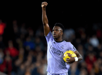 Vinicius en Mestalla