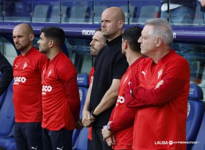 Miguel Ángel Ramírez, en el Levante - Sporting (Foto: LALIGA).