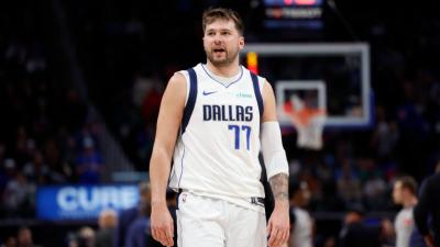 Luka Doncic en un partido de los Dallas Mavericks (CordonPress)