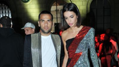 Joana Sanz y Dani Alves en un evento (Europa Press)