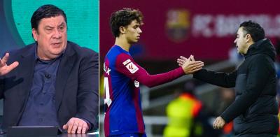 Mono Burgos defiende a Joao Félix con palo a Xavi.