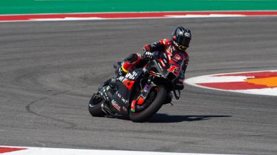 Maverick Viñales, en el GP de Austin (Foto: Cordon Press).