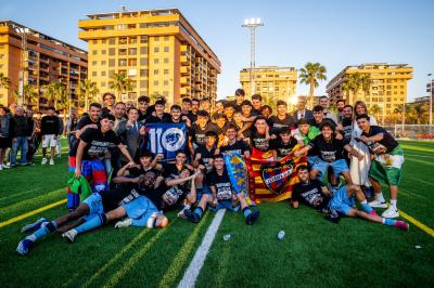 El Juvenil A del Levante, campeón de Liga en la temporada 2023/2024 (Foto: LUD).