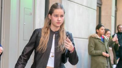 Irene Urdangarin a la salida del cumpleaños de la infanta Elena (Europa Press)