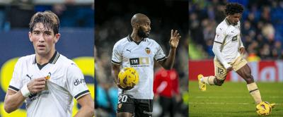 Jesús Vázquez, Dimitri Foulquier, Thierry Correia