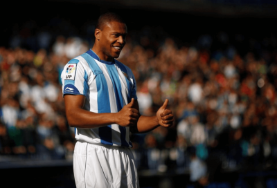 Baptista, en su presentación como fichaje del Málaga en 2011. (Foto: Reuters)
