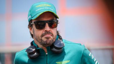 Fernando Alonso, en el GP de Imola (Foto: Cordon Press).