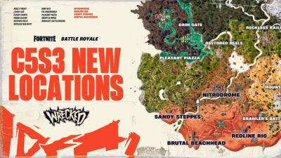 El mapa del Capítulo 5 - Temporada 3 de Fortnite (Imagen: @Wensoing)