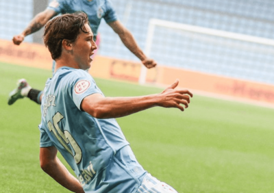 Fer López celebra un gol (Foto: RC Celta).