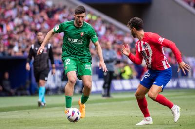 Jesús Areso, durante el partido frente al Atlético (Foto: Cordon Press).