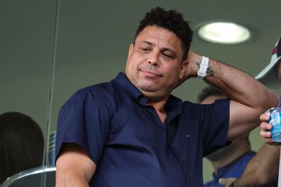 Ronaldo Nazário, en un partido de fútbol (Foto: Cordon Press).