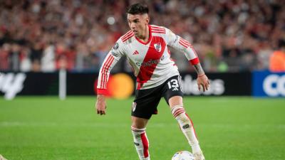 Enzo Díaz, con la camiseta de River Plate (foto: Cordon Press).