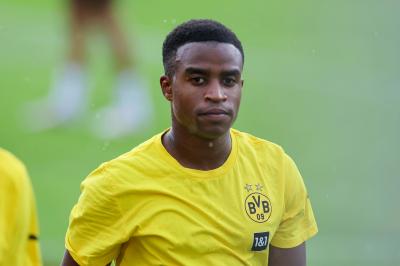 Moukoko, con el Borussia Dortmund (Foto: Cordon Press).