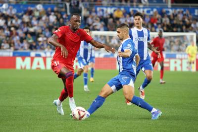 Lukebakio, en el Alavés-Sevilla (Foto: Cordon Press).