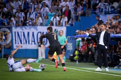 Sergi Canós, ante el CD Leganés (Foto: Cordon Press)