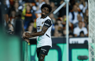 Thierry Correia, ante la UD Las Palmas (Foto: LALIGA).