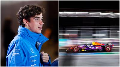 Franco Colapinto y el olor en el circuito de Las Vegas. (Fuente: Europa Press)