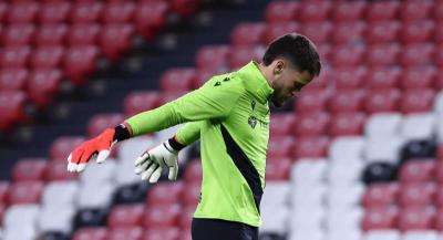 Álex Remiro regresaba a San Mamés (Foto: Real Sociedad).