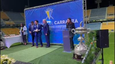 Francisco Jiménez, premiado con el Guardianes del Carranza por parte del Cádiz.