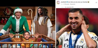 La respuesta de Dani Ceballos en Instagram.