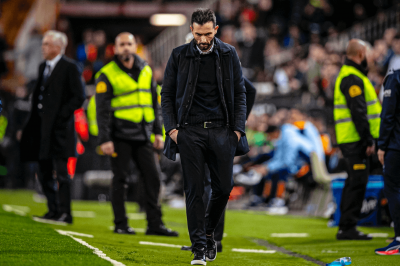 Los detalles de Carlos Corberán en su debut con el Valencia CF